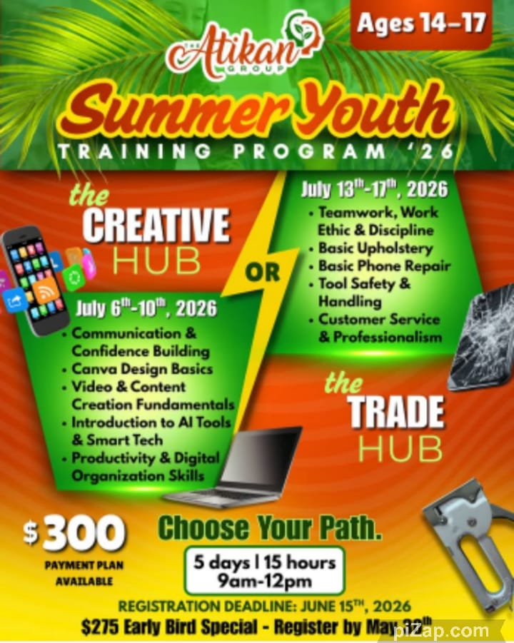 Atikan Summer Youth Training Program