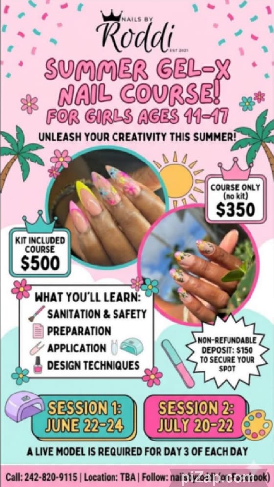 Roddi Summer Gel-X Nail Course