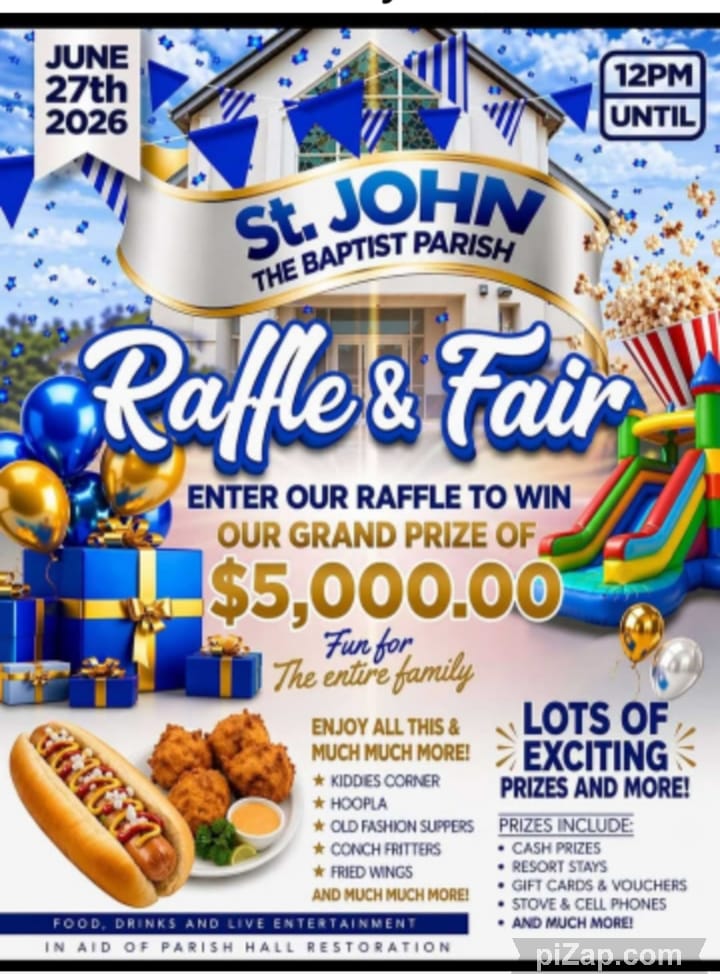 St John The Baptist Parish Raffle & Fair