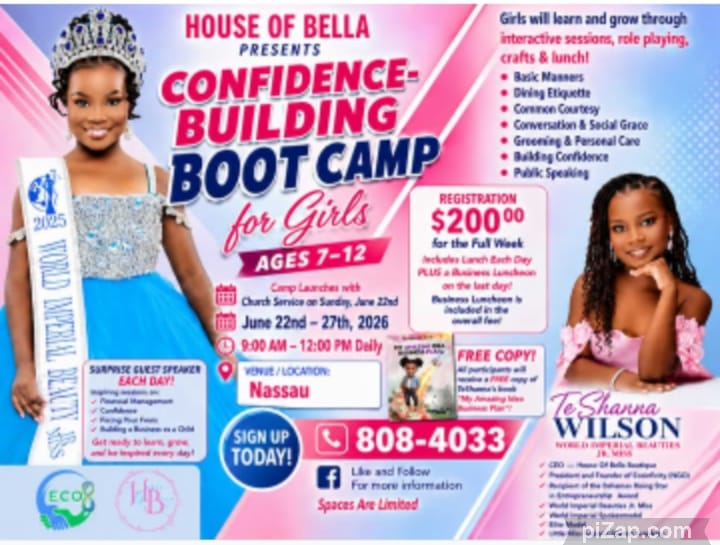 Confidence Building Boot Camp for Girls
